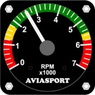 ENGINE TACHOMETER FOR ROTAX 912/914 thumbnail