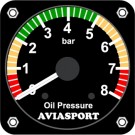 OIL PRESSURE FOR ROTAX 912/914 BAR WITH VDO SENDER thumbnail